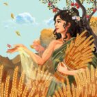 Demetra, zeița grâului și a agriculturii